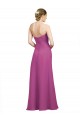 Achat Baie sauvage Trapèze Mousseline Longue Robes demoiselle d'honneur
