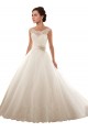 Achat Blanc Princesse Épaule Dénudée Tulle Dentelle Robes de mariée