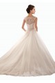 Achat Blanc Princesse Épaule Dénudée Tulle Dentelle Robes de mariée