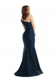 Achat Bleu ciel clair Sirène Satiné Soyeux Longue Formelles Robes demoiselle d'honneur / Robes de soirée / Robes de bal