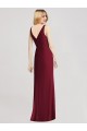 Achat Bleu roi Sirène Sans bretelle Mousseline Longue Robes demoiselle d'honneur