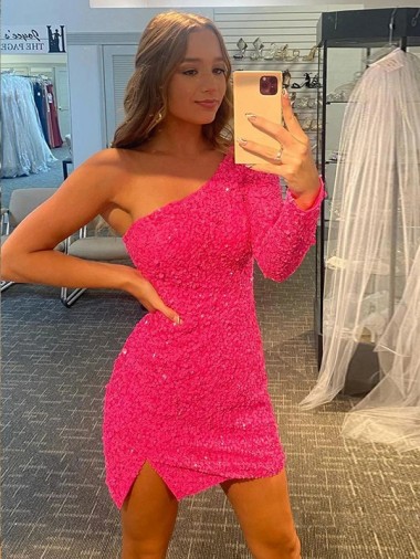Achat Couleur affichée Fourreau Courte Paillettes Velours Courte Robes de bal