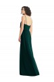 Achat Evergreen Trapèze Col V Mousseline Longue Robes demoiselle d'honneur