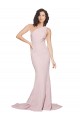 Achat Fourreau Balayage train Crêpe Stretch Longue Robes demoiselle d'honneur / Robes de bal