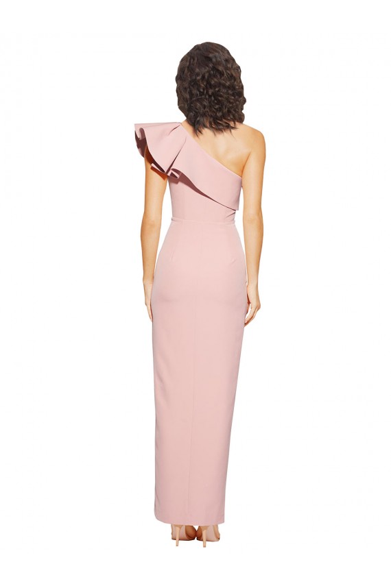 Achat Fourreau Crêpe Stretch Longue Formelles Robes demoiselle d'honneur / Robes de soirée / Robes de bal