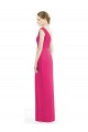 Achat Fourreau Mousseline Longue Robes demoiselle d'honneur