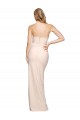 Achat Fourreau Sans bretelle Crêpe Stretch Longue Formelles Robes demoiselle d'honneur / Robes de soirée / Robes de bal