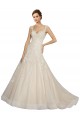 Achat Ivoire & Champagne Sirène Tulle Dentelle Robes de mariée