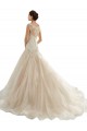 Achat Ivoire & Champagne Sirène Tulle Dentelle Robes de mariée