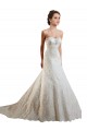 Achat Ivoire & Champagne Trapèze Dentelle Robes de mariée