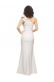 Achat Ivoire Fourreau Crêpe Stretch Longue Formelles Robes demoiselle d'honneur / Robes de soirée / Robes de bal