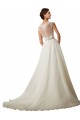 Achat Ivoire Princesse Illusion Tulle Dentelle Robes de mariée