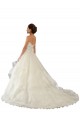 Achat Ivoire Princesse Satiné Tulle Dentelle Robes de mariée