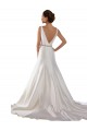 Achat Ivoire Sirène Bateau Satiné Robes de mariée