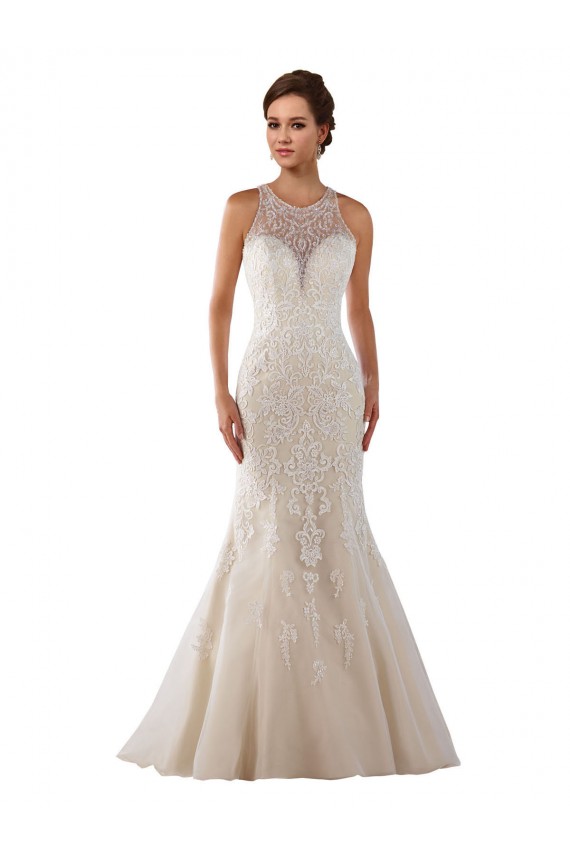 Achat Ivoire Sirène Dentelle Robes de mariée