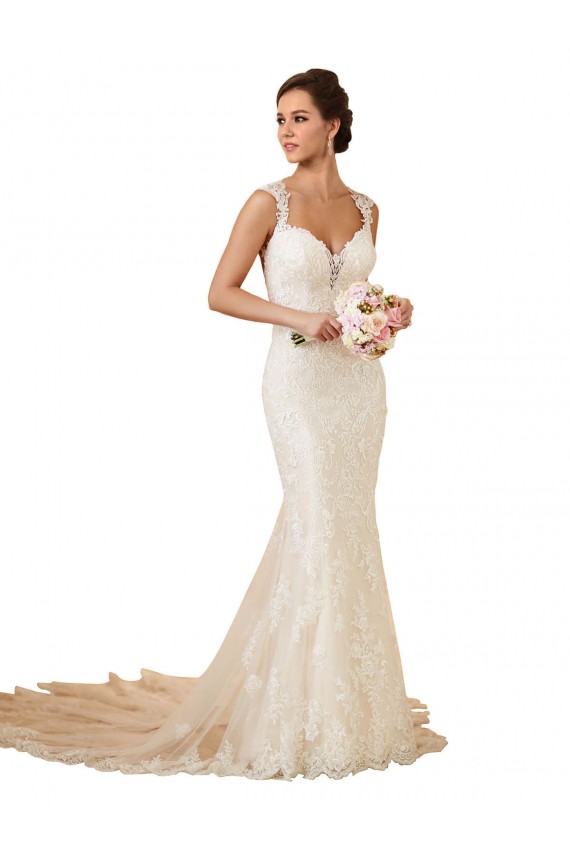Achat Ivoire Sirène Dentelle Robes de mariée