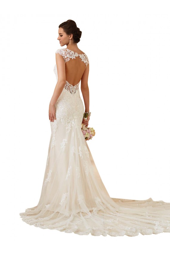Achat Ivoire Sirène Dentelle Robes de mariée