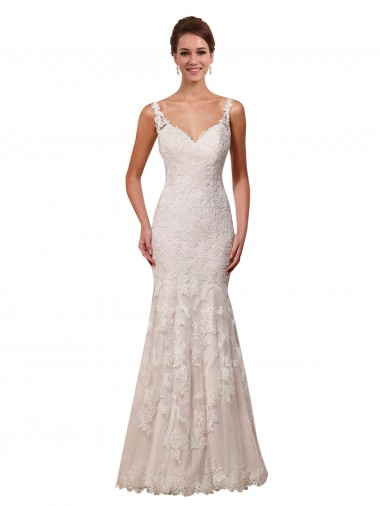 Achat Ivoire Sirène Dentelle Robes de mariée
