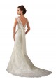Achat Ivoire Sirène Illusion Tulle Dentelle Robes de mariée