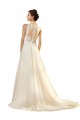 Achat Ivoire Trapèze Col V Tulle Robes de mariée