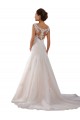 Achat Ivoire Trapèze Scoop Tulle Robes de mariée