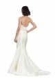 Achat Ivoire Trompette Satiné Dentelle Robes de mariée