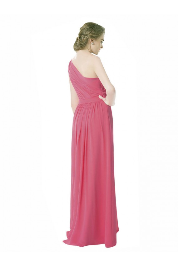 Achat Menthe verte Trapèze Mousseline Longue Robes demoiselle d'honneur