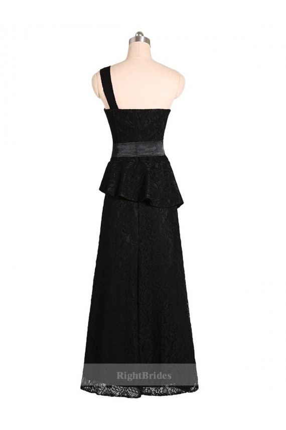 Achat Noir Sirène Satiné Longue Robes demoiselle d'honneur