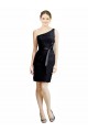 Achat Noir Trapèze Dentelle Courte Robes demoiselle d'honneur / Robes de cocktail