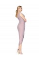 Achat Primevère Sirène Col V Mousseline Courte Asymétrique Robes demoiselle d'honneur / Robes de soirée / Robes de bal