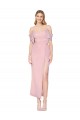 Achat Primevère Sirène Épaule Dénudée Mousseline Courte Robes demoiselle d'honneur / Robes de soirée / Robes de bal