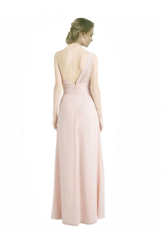 Achat Rouge 16 Trapèze Mousseline Longue Robes demoiselle d'honneur