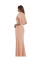 Achat Sirène Col Bateau Col Haut Mousseline Longue Robes demoiselle d'honneur / Robes de bal