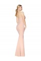 Achat Sirène Col Haut Crêpe Stretch Longue Formelles Robes demoiselle d'honneur / Robes de soirée / Robes de bal