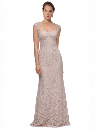 Achat Sirène Dentelle Longue Robes demoiselle d'honneur / Robes de bal