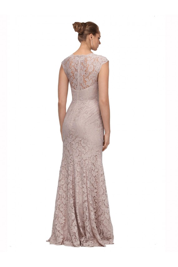Achat Sirène Dentelle Longue Robes demoiselle d'honneur / Robes de bal