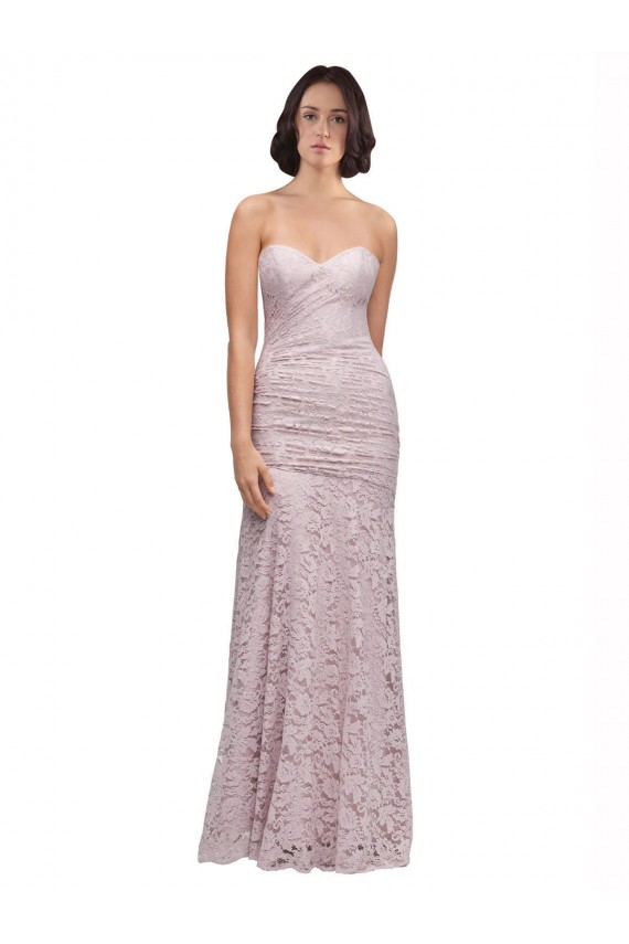Achat Sirène Dentelle Longue Robes demoiselle d'honneur / Robes de bal