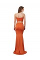 Achat Sirène Sans bretelle Spandex Longue Formelles Robes demoiselle d'honneur / Robes de soirée / Robes de bal