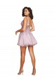 Achat Trapèze Col V Courte Tulle Courte Robes demoiselle d'honneur / Robes de cocktail