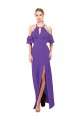 Achat Trapèze Licou Mousseline Longue Robes demoiselle d'honneur