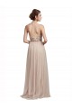 Achat Trapèze Licou Tulle Longue Robes demoiselle d'honneur