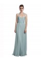 Achat Trapèze Licou Tulle Longue Robes demoiselle d'honneur