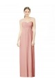Achat Trapèze Mousseline Longue Robes demoiselle d'honneur