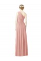 Achat Trapèze Mousseline Longue Robes demoiselle d'honneur