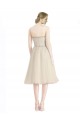 Achat Trapèze Sans bretelle Tulle Courte Robes demoiselle d'honneur / Robes de cocktail