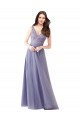 Achat Trapèze Tulle Dentelle Longue Robes demoiselle d'honneur