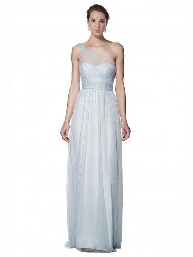 Achat Trapèze Tulle Longue Robes demoiselle d'honneur