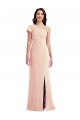 Achat Trompette Crêpe Stretch Longue Formelles Robes demoiselle d'honneur / Robes de soirée / Robes de bal