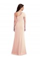Achat Trompette Crêpe Stretch Longue Formelles Robes demoiselle d'honneur / Robes de soirée / Robes de bal
