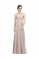 Achat Vintage Rose Trapèze Tulle Longue Robes demoiselle d'honneur